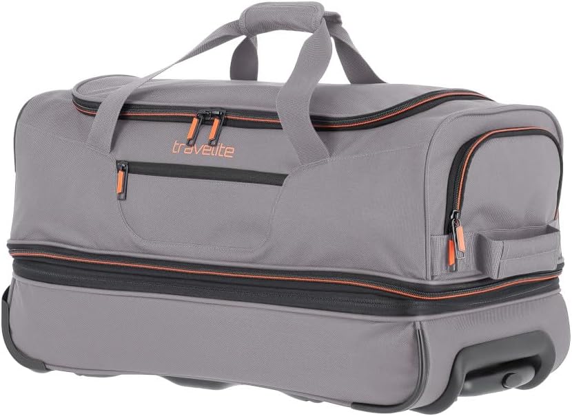 Travelite Basics Trolley Reisetasche mittelgroß Weichgepäck 55 cm 51-64 Liter