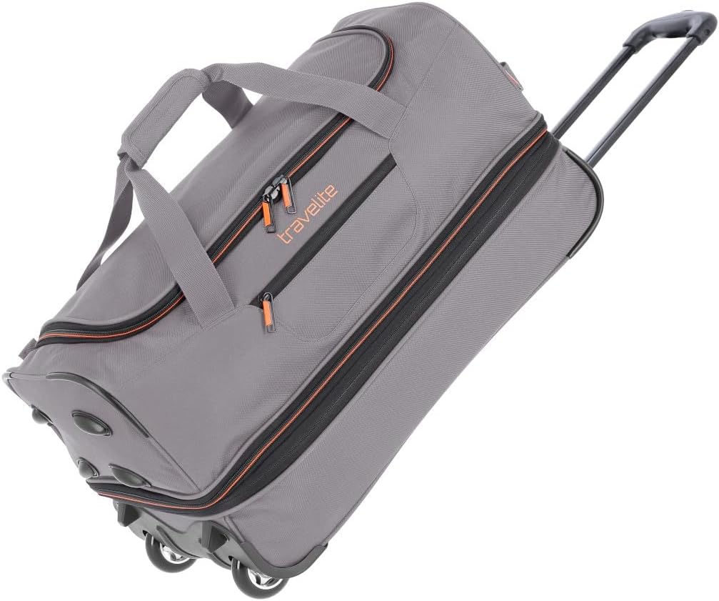 Travelite Basics Trolley Reisetasche mittelgroß Weichgepäck 55 cm 51-64 Liter