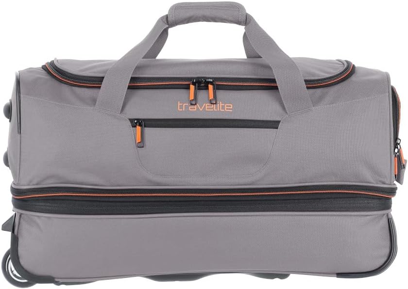Travelite Basics Trolley Reisetasche mittelgroß Weichgepäck 55 cm 51-64 Liter