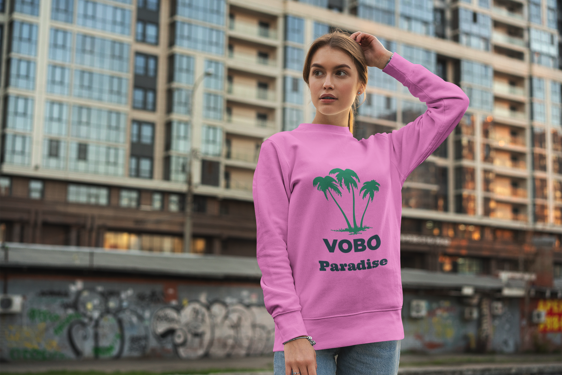 Vobo Paradise" Sweatshirt – Dein Stückchen Paradies