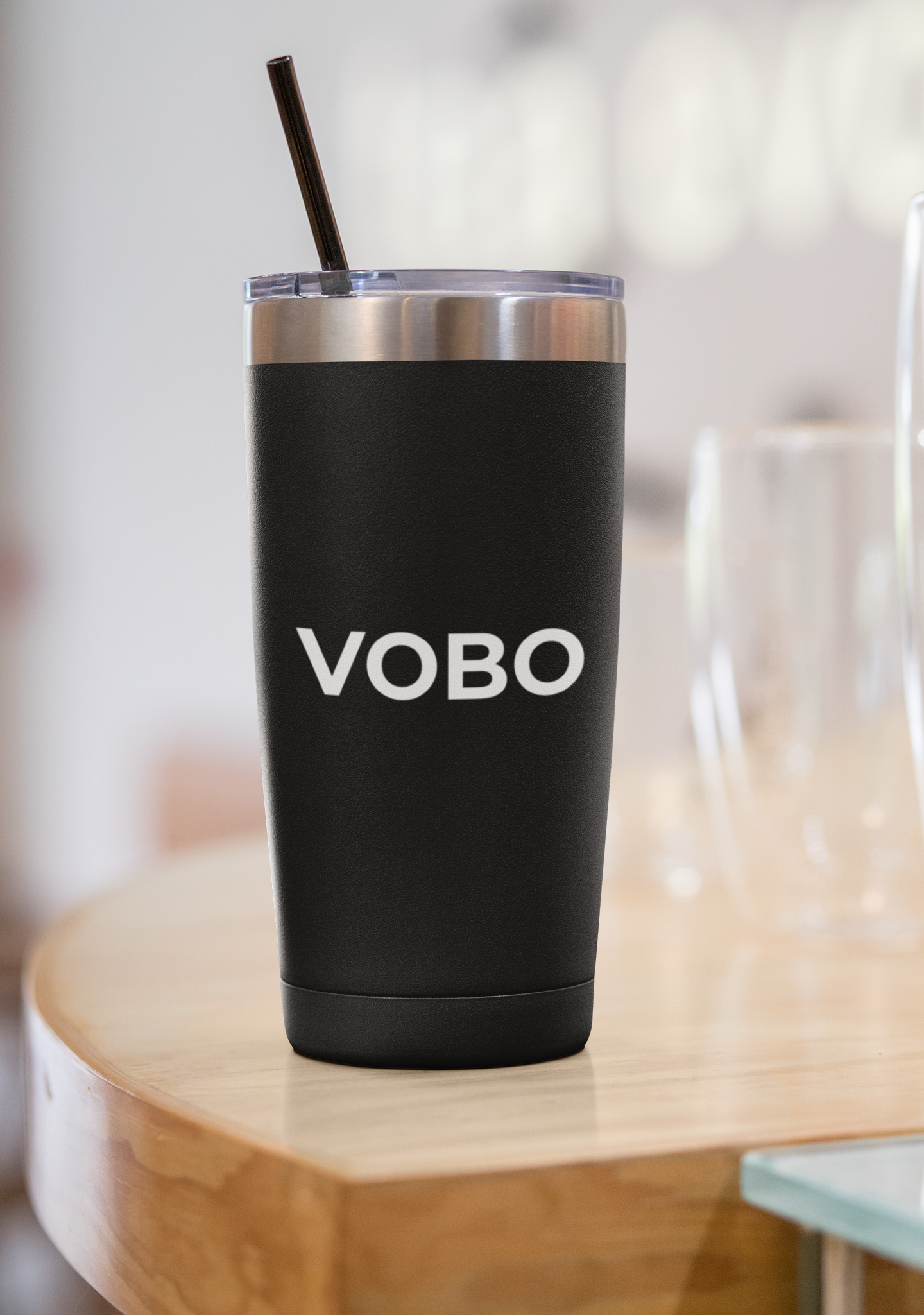 Trinkbecher Thermobecher VOBO "to Go" groß Edelstahl