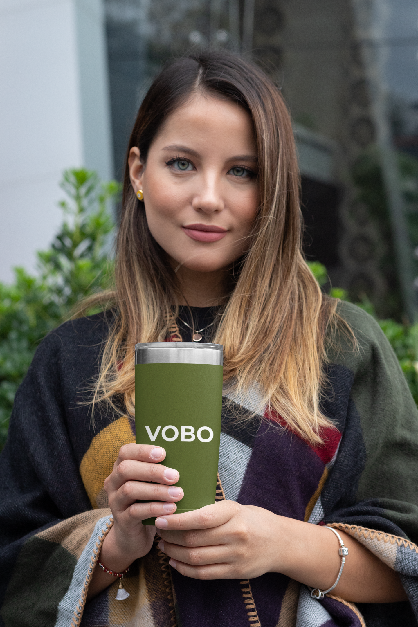 Trinkbecher Thermobecher VOBO "to Go" groß Edelstahl